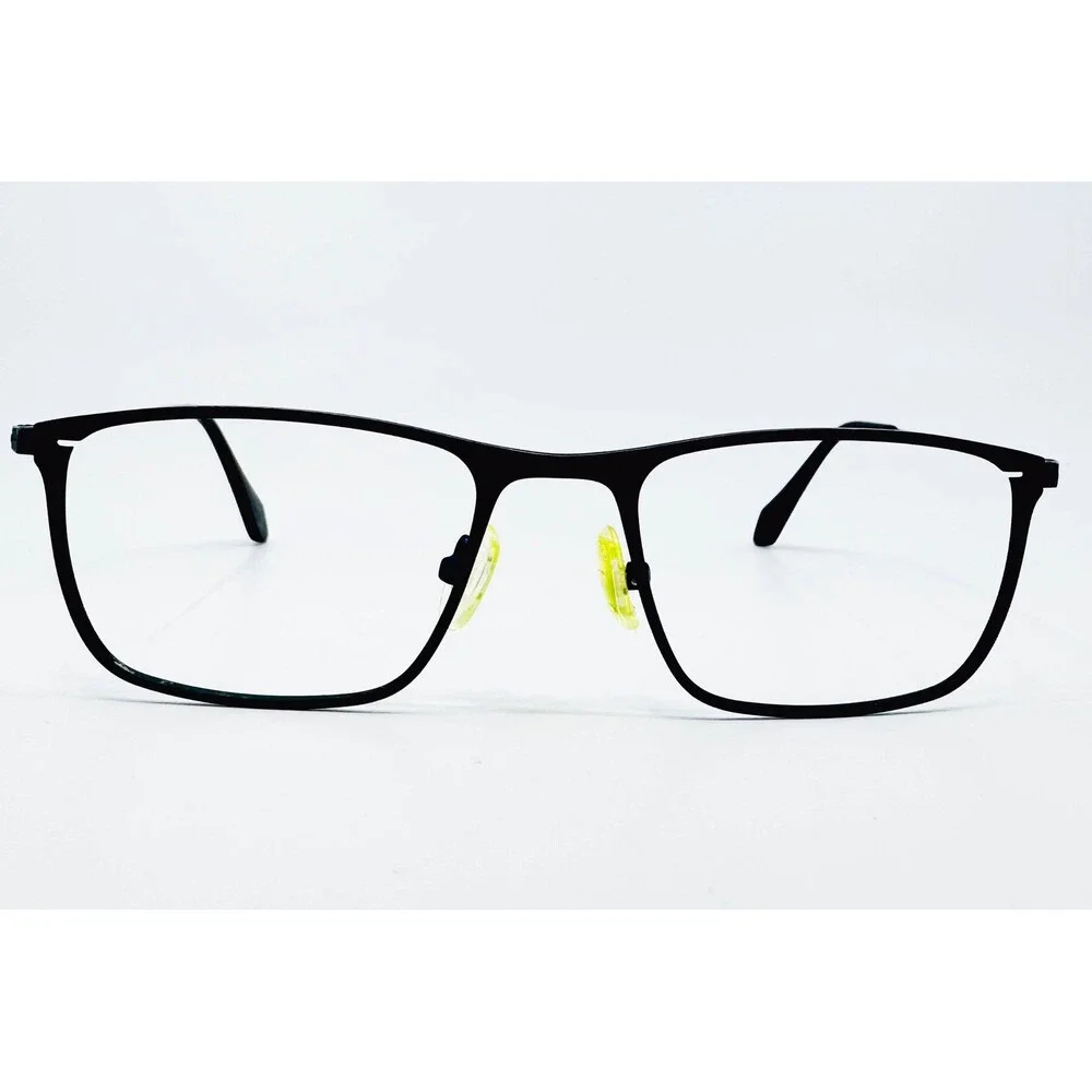 Czone Eyeglasses Mens Black Q6137 Col.80 Square Full Rim 50-18-140
